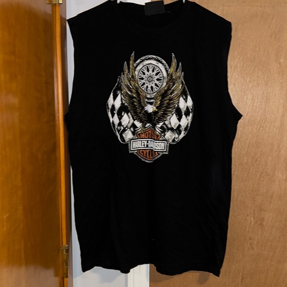 VINTAGE HARLEY DAVISON TANK TOP - Picture 1 of 4
